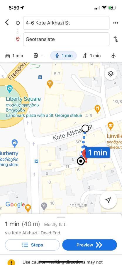Leila Apartment Тбилиси Екстериор снимка